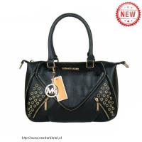 michael kors odette grommet groot zwart boekentassen Online Nederland zeh9r309